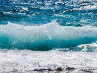 waves, smashing, sea