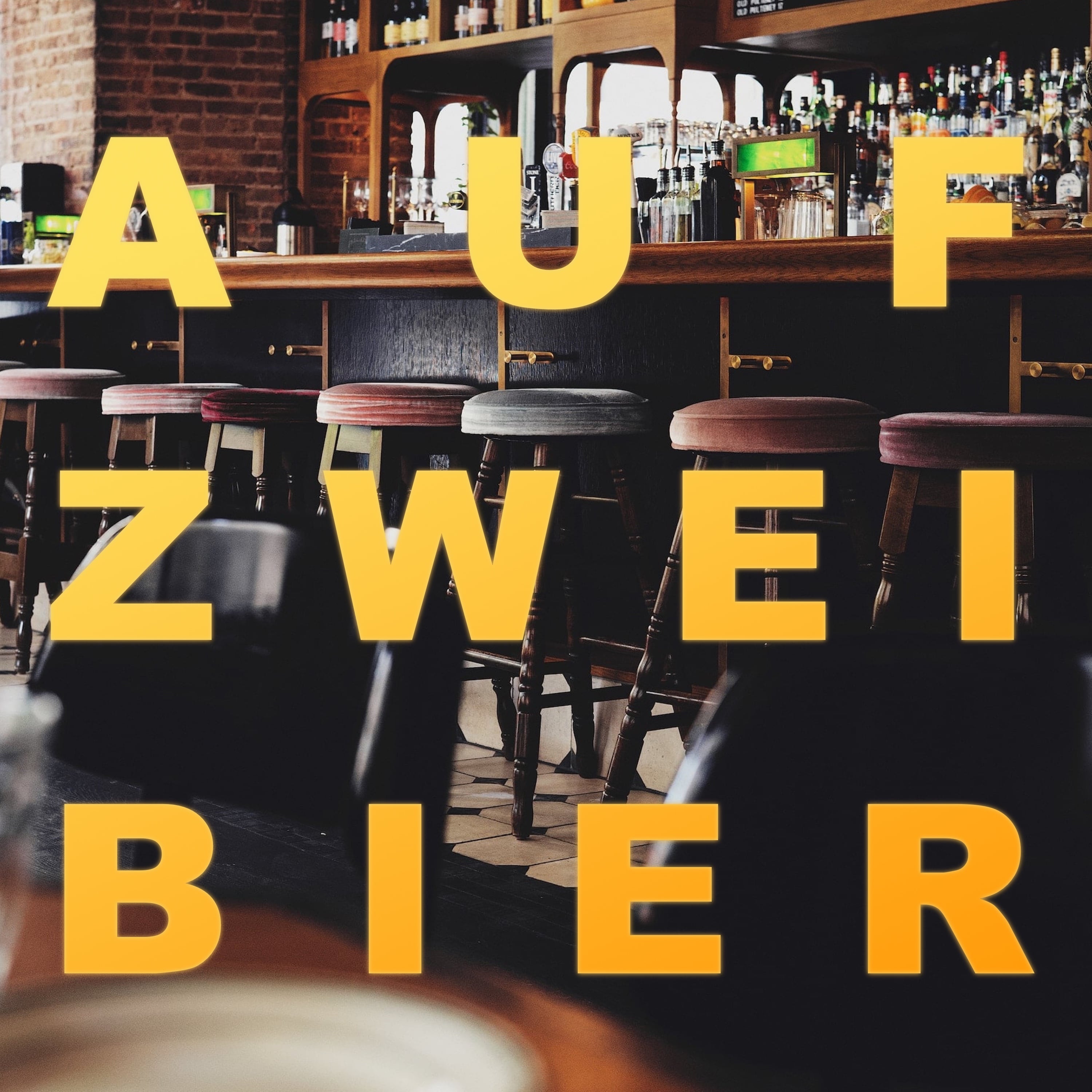 Auf zwei Bier